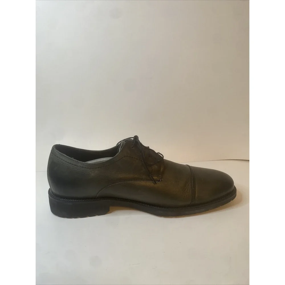 Neil M Shoes Brown Casual Dress Oxford Derby Cap Toe Lace-Up Men 12 D Leather